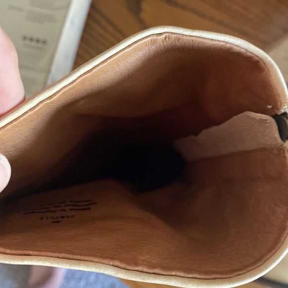 Free People Elle Block Heel Boots Beige - Picture 10 of 11